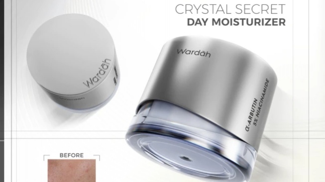 WARDAH Crystal Secret a-Arbutin 5% Niacinamide Hyperpigmentation Expert SPF 35 PA+++ Day Moisturizer
