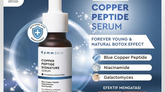 Kymm Skin Copper Peptide Signature Serum (Shopee)