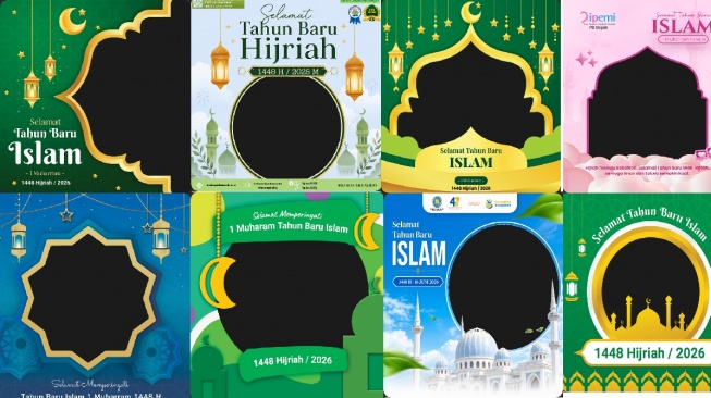 12 Link Twibbon Tahun Baru Islam 2026 Gratis, Mudah Diunduh dan Dibagikan