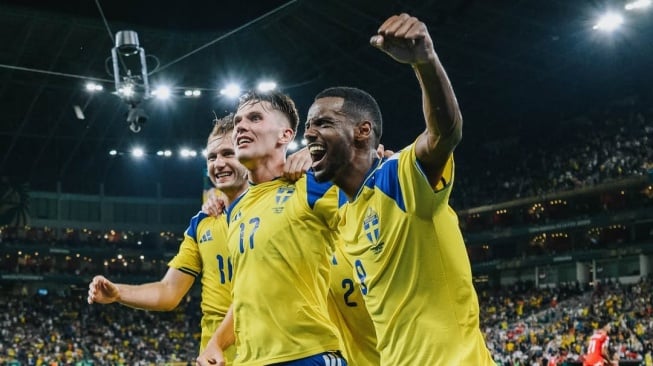 Swedia Hancurkan Tunisia 5-1, Awali Piala Dunia 2026 dengan Kemenangan Besar