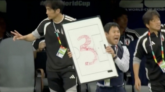 Pakai Cara Tak Biasa, Instruksi Taktik Hajime Moriyasu di Laga Belanda Vs Jepang Viral