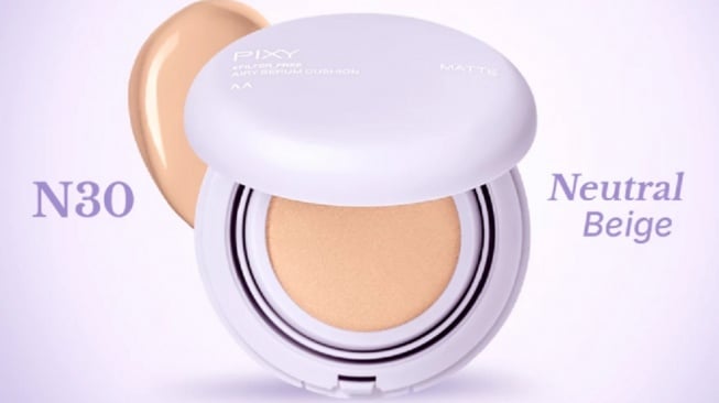 PIXY #Filter_Free Airy Serum Cushion Matte (Shopee)