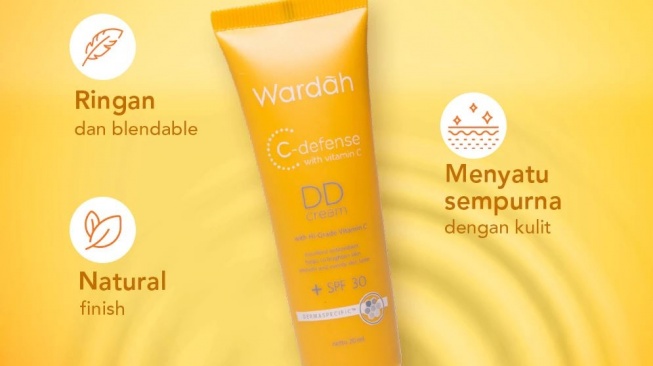 Wardah DD Cream. (Shopee)