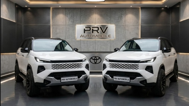 Bocor Sebelum Waktunya, Inikah Penampakan 'Fortuner Baru' Berdesain Agresif SUV Masa Depan Toyota?