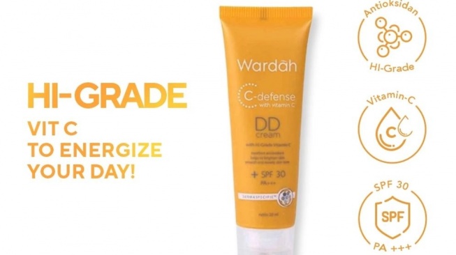 Wardah DD Cream. (Shopee)