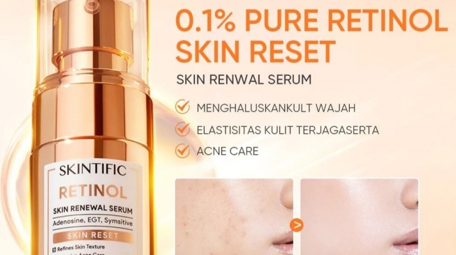 Serum anti aging untuk kulit awet muda. (Shopee)