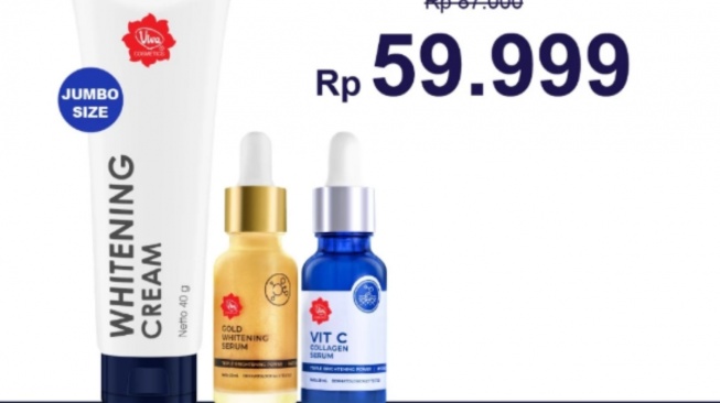 Paket hemat Viva Cosmetics. [Shopee/Viva Cosmetics]