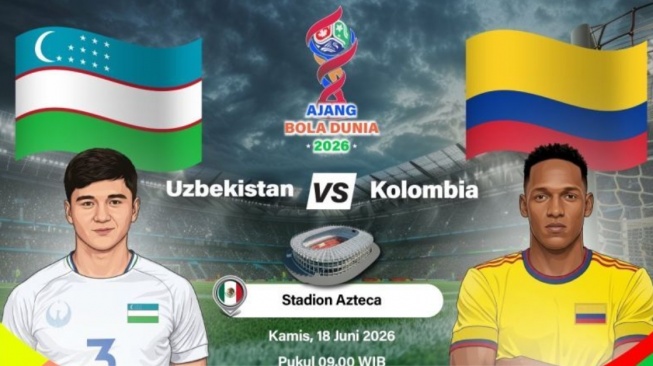 Fakta Menarik Jelang Uzbekistan vs Kolombia di Piala Dunia 2026: Awas Generasi Emas Serigala Putih