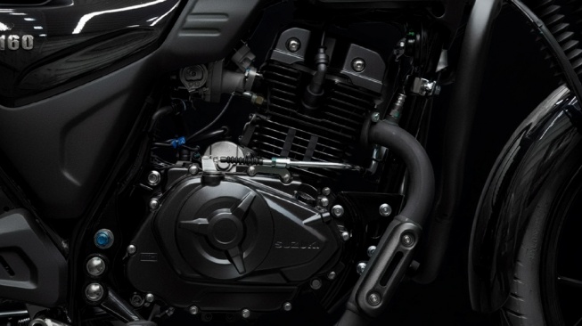 Mesin motor Suzuki GN 160. (Suzuki Colombia)