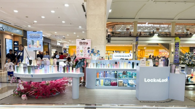 LocknLock Buka Pop Up Store Tumbler Pertama di Yogyakarta, Bidik Tren Lifestyle Anak Muda