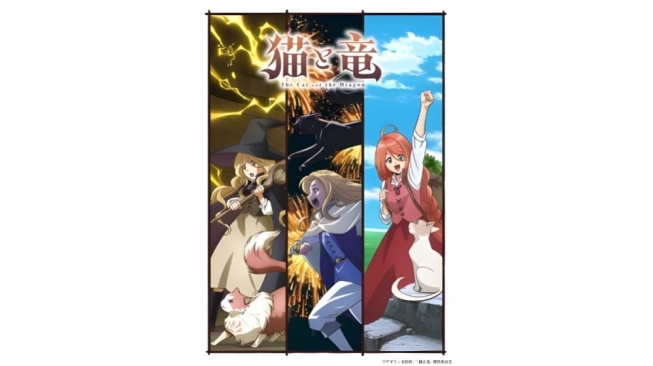 The Cat and the Dragon Ungkap PV Pertama dan 3 Seiyuu Baru, Tayang 4 Juli