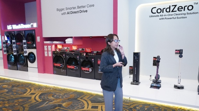 Jajaran produk smarthome LG. [PT LG Electronics Indonesia]