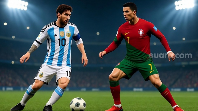 Lionel Messi Hattrick, Cristiano Ronaldo Quattrick ke Gawang Kongo?
