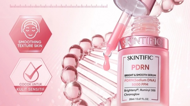 Skintific PDRN Bright & Smooth Serum (Shopee)