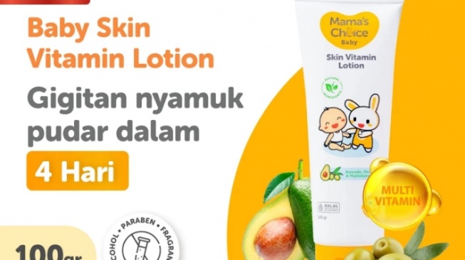 Mama’s Choice Baby Skin Vitamin Lotion (Shopee)