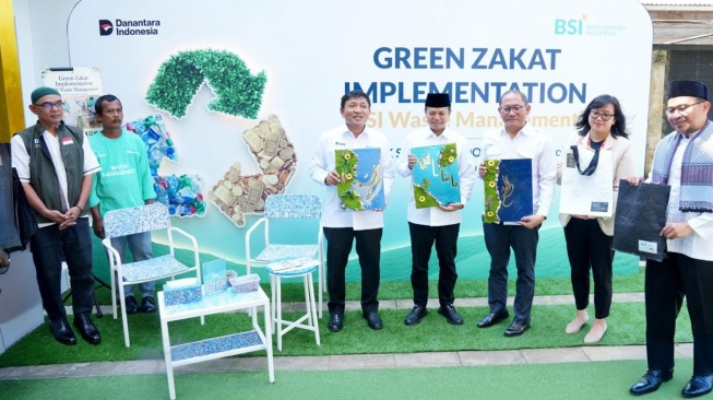 BSI Implementasikan Green Zakat, Sampah Anorganik Bisa Jadi Tabungan Emas