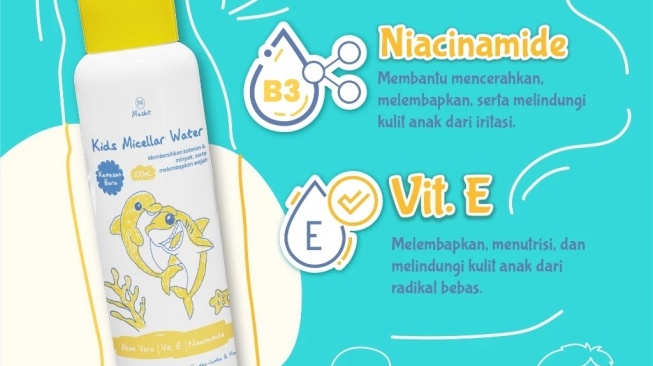 Maskit Kids Micellar Water (Shopee)