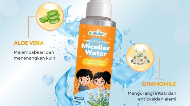Glowby Micellar Water For Kids (Shopee)