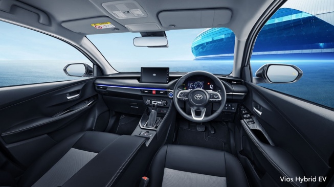 Interior Toyota Vios. (Toyota)