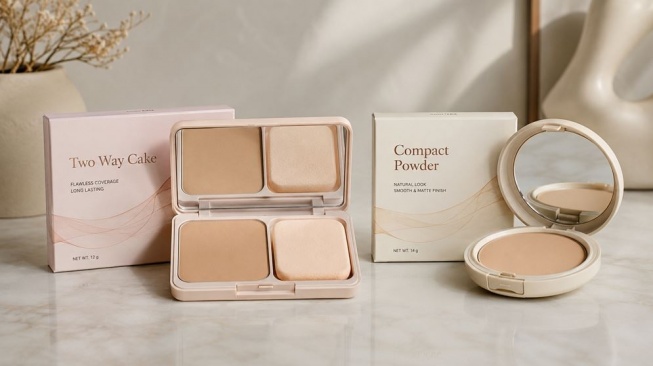 Beda Two Way Cake dan Compact Powder, Mana yang Lebih Bagus?