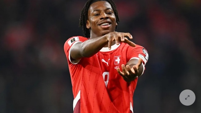 Bintang Baru Timnas Swiss! Johan Manzambi Menggila di Stadion Los Angeles