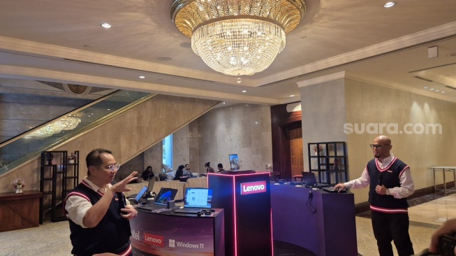 Lenovo Tech Day 2026 di Jakarta, Kamis (18/6/2026). [Suara.com/Dythia]