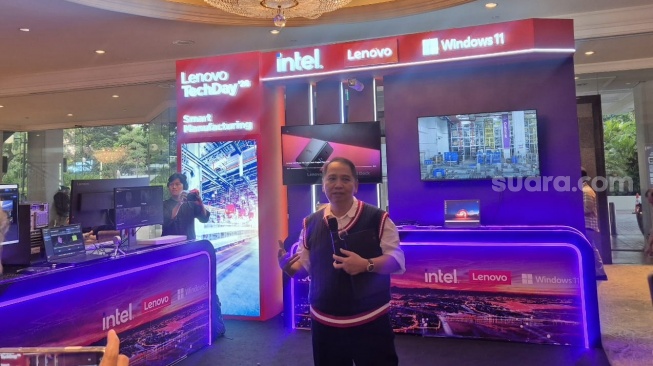 Lenovo Tech Day 2026 di Jakarta, Kamis (18/6/2026). [Suara.com/Dythia]