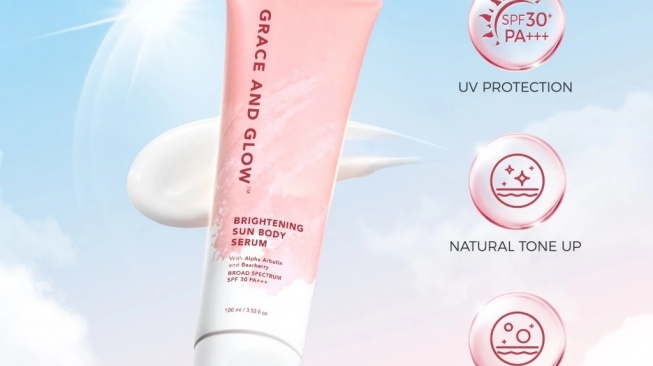 Grace and Glow Brightening Sun Body Serum (Shopee)