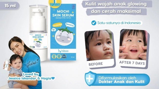 Hiboo Mochi Face Serum with Japanese White Tomato (Shopee)