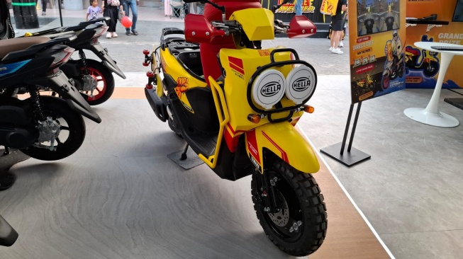 Gaya Modifikasi Yamaha Gear Garapan Ghofar Hilman Jadi Sorotan di JFK 2026