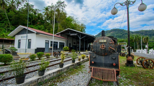 Ilustrasi Jaringan Kereta Sumatera. [ho