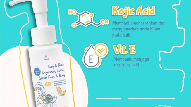 Maskit Baby & Kids Brightening Lotion Serum (Shopee)