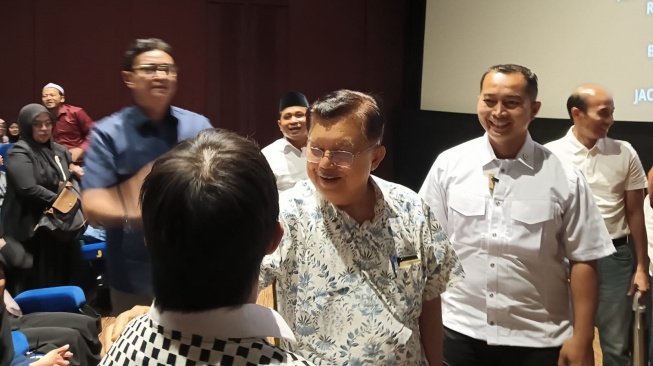 Jusuf Kalla Sebut Tanah Runtuh Bukan Sekadar Film, Tapi Media Pembelajaran