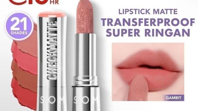 Lipstik Matte yang Dipuji Gak Bikin Bibir Kering. (Shopee)