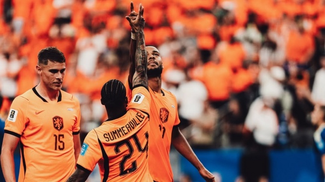 Hajar Swedia 5-1, Belanda Melesat Puncaki Klasemen Sementara Grup F Piala Dunia 2026