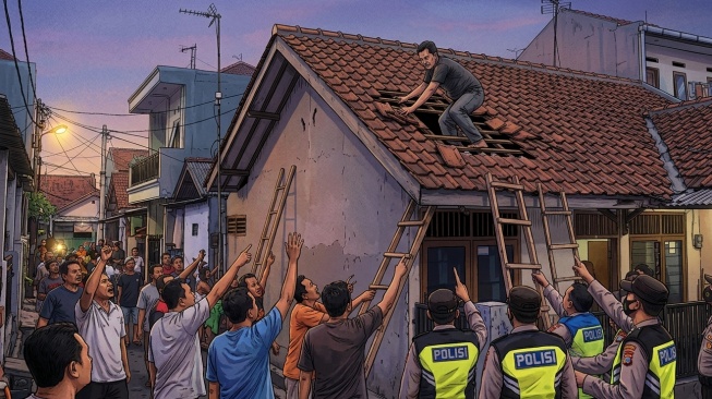 Predator Anak di Cakung DItangkap: Nekat Jebol Atap Rumah Demi Kabur usai Kepergok Warga