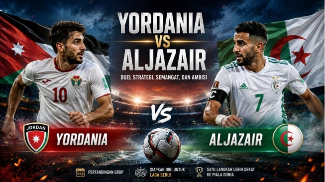 Prediksi Yordania vs Aljazair: Adu Taktik dan Duel Bintang Demi Lolos Fase