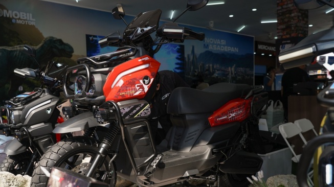 Indomobil eMotor resmi meluncurkan Tyranno X di Jakarta Fair 2026. (Foto: Indomobil)