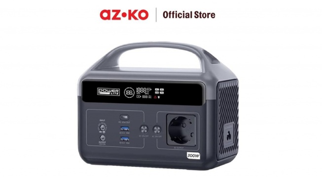 AZKO powerlite 300w power station (ruparupa)
