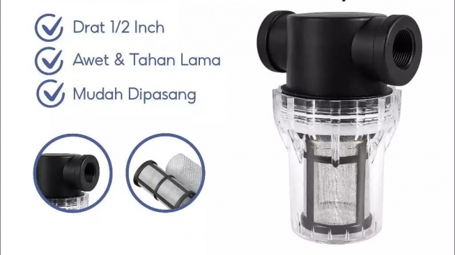 Homeneeds Filter Pipa Transparan (Shopee)