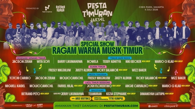 Pesta Timuran Jaksel Siap Digelar di CIBIS Park, Hadirkan 20 Musisi dan Ragam Kultur Indonesia Timur
