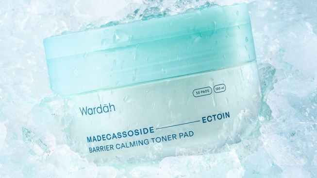 Wardah Toner Pad Madecassoside Ectoin Barrier Calming.