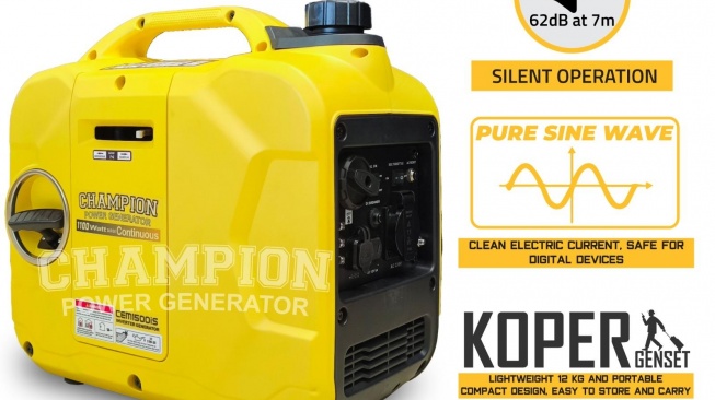 Champion Silent Inverter CEM 1500IS