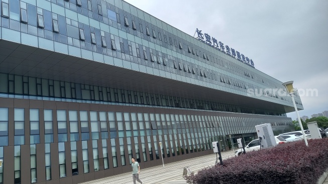 Changan Automobile di Chongqing, China, Senin (22/6/2026). [Suara.com/Eko Faizin]