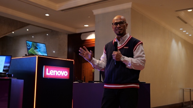 Uji ketahanan ThinkPad. [Lenovo]