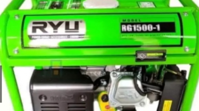 RYU Genset Generator Set RG1500-1. [Shopee]