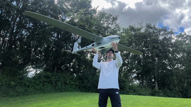 Teruji di Medan Perang Ukraina, Sky-Watch Luncurkan Drone Canggih RQ-70 Dainn