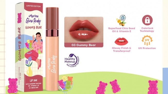 Marina Glow Ready Limited Edition Lip Ink (Shopee)