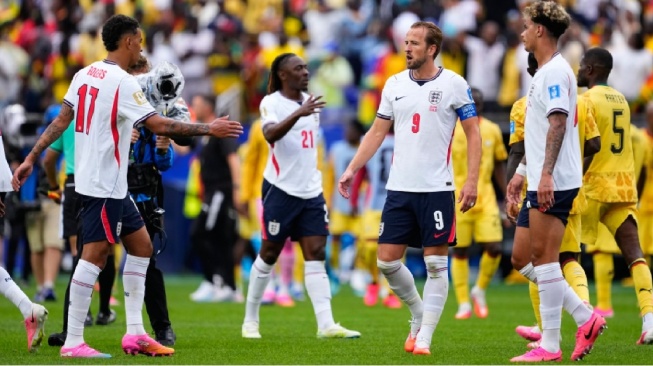 Hasil Piala Dunia 2026: Ghana Tampil Solid dan Bikin Inggris Mati Kutu