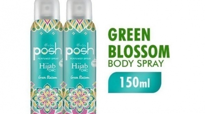 Posh Hijab Spray Cologne Green Blossom